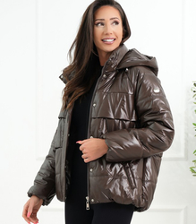Women's insulated bomber jacket with quilting JAGNA
