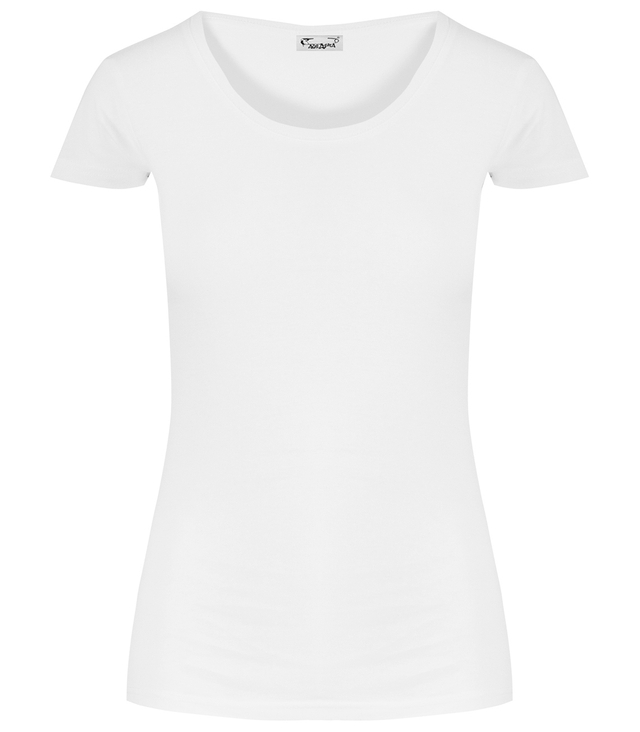 T-shirt, short sleeve, fitted cut, round neck, ELIZA