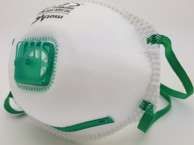 FFP1 protective mask with valve