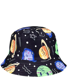 Children&#39;s reversible colorful bucket hat