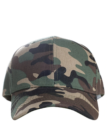 Unisex moro baseball cap with velcro closure