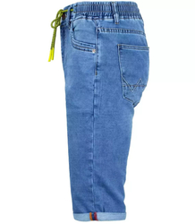 Męskie spodenki jeansowe szorty wiązane