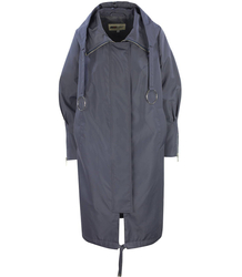 Women's transitional oversize hood coat