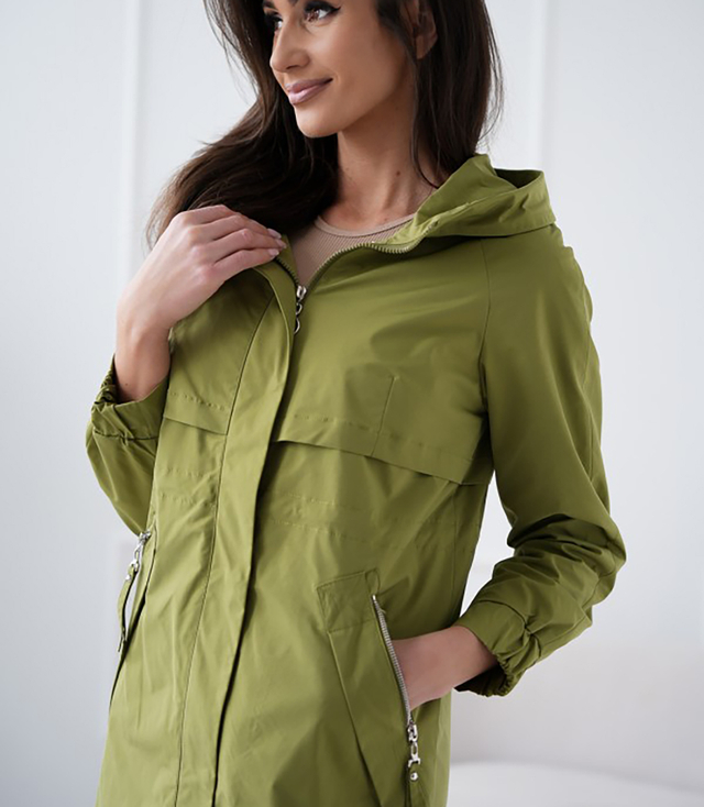 Women's trench coat transitional parka VICTORIA