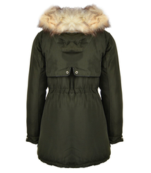 MEGA kurtka płaszcz parka DWUSTRONNA