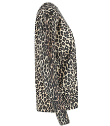 Classic women's sweater in camouflage Elegant VALERIA