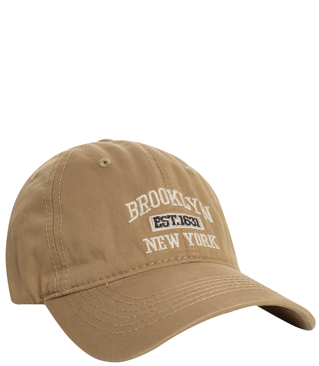 Unisex baseball cap with BROOKLYN embroidery