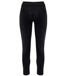 Wygodne welurowe Spodnie DRESOWE gumka 