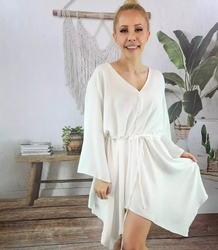 Beautiful loose asymmetric mini dress