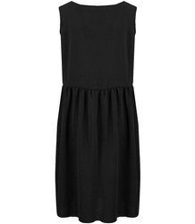 A simple midi dress with a cut-off waist and flared bottom NATASHA