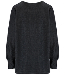 Elegant blouse with glitter, Glitter Plus Size MIRIAM