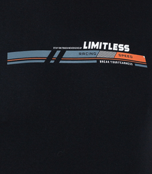 Men's short sleeve t-shirt with sports print