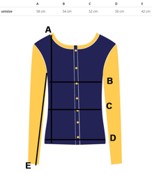 Short unzipped hooded cardigan sweater with zipper NORA