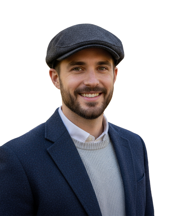 Stylish smooth men's helmet Universal color scheme