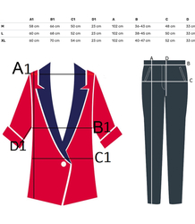 Elegant women's set with glitter - blouse + wide pants