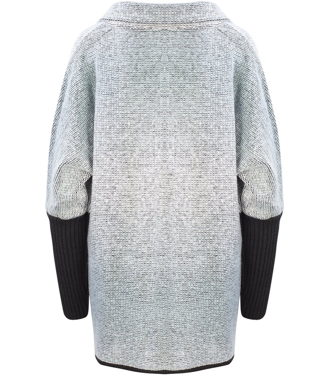 Ciepły płaszczyk kurtka OMBRE sweter