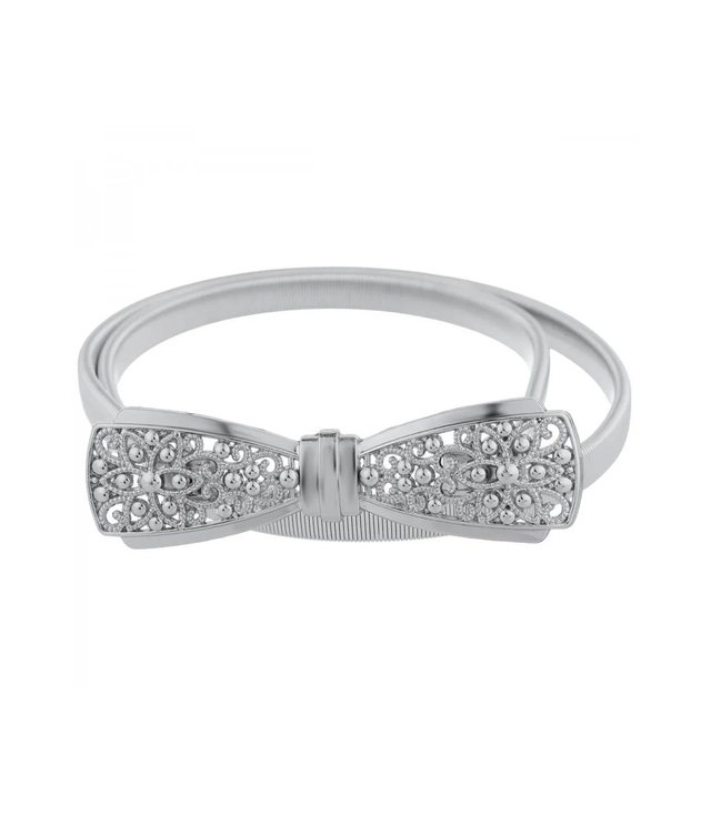 Women's belt with decorative buckle for dresses