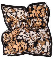 Sling delicate elegant scarf decorated with a beautiful pattern