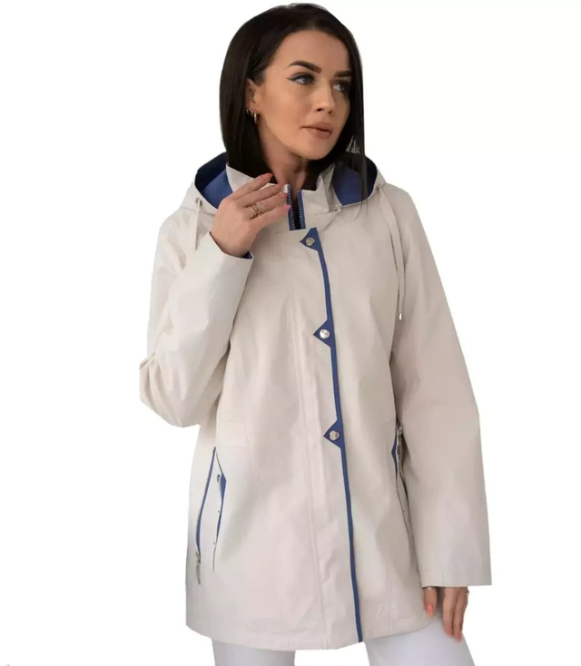 Women's transitional hooded jacket AGATA