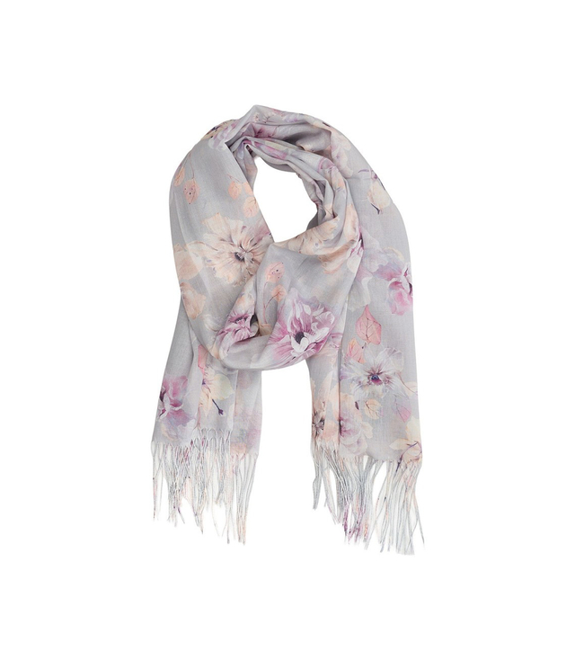 Women's floral pattern scarf 180x70