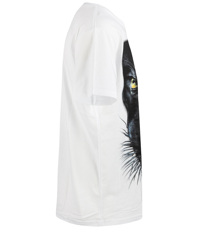 Men's large panther print t-shirt cotton