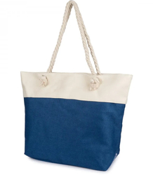 Mega large cotton summer beach bag, spacious, light