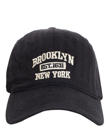 Unisex baseball cap with BROOKLYN embroidery