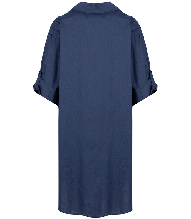Long shirtdress shirt tunic with a teddy bear
