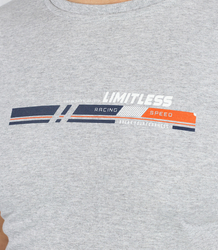 Men's short sleeve t-shirt with sports print