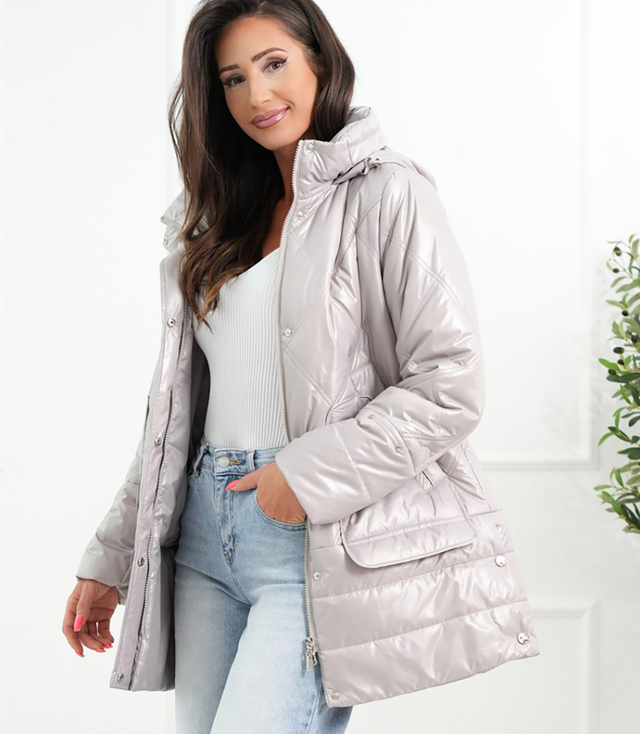 Women's lightly insulated transitional jacket TERESA