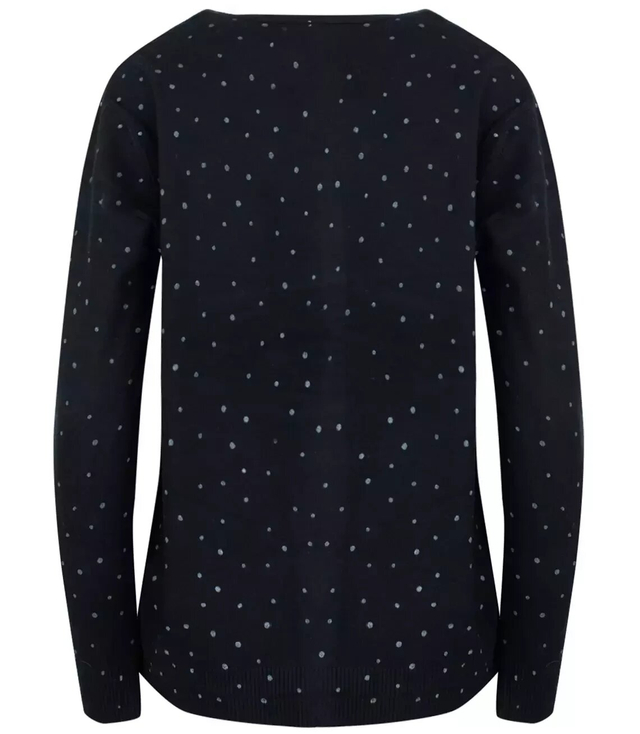 Classic dotted cardigan sweater NELA