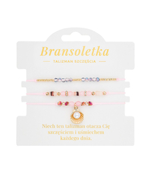 Bransoletki 3w1 TALIZMAN SZCZĘŚCIA z zawieszką