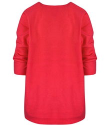 Classic, warm women's V-neck sweater ROSALIA