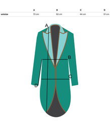 Oversize jacket with lace party jacket