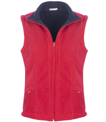 Women's short sleeveless fleece 2 colors