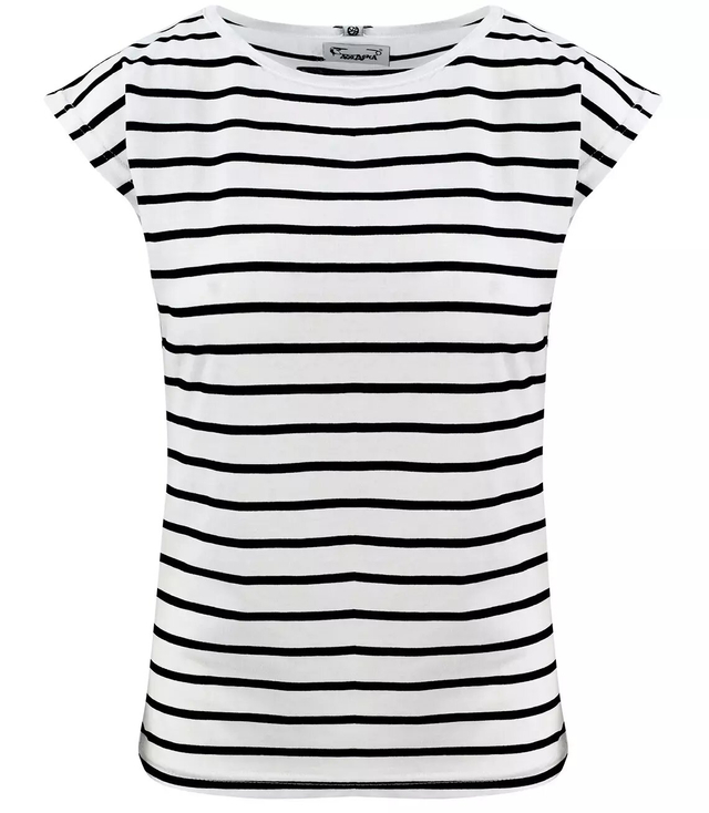 Blouse top women T-shirt striped T-shirt