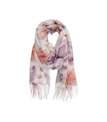 Women's floral pattern scarf 180x70
