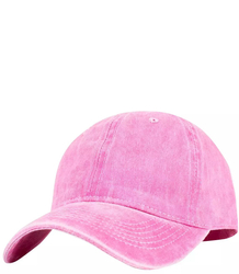 Unisex baseball cap unicolor destroyed