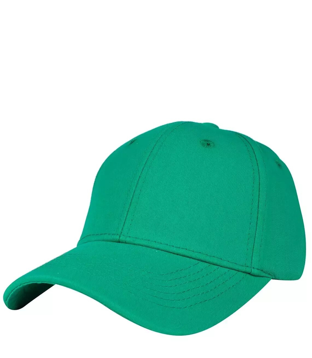 Jednokolorowa czapka z daszkiem