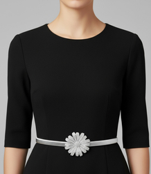 Women's decorative belt for flower dresses