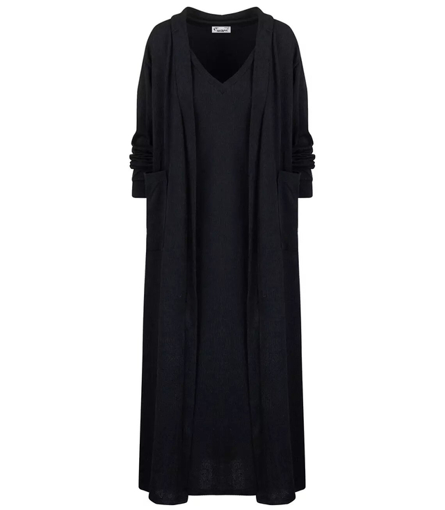 Set of dress and cardigan warm MELANIA