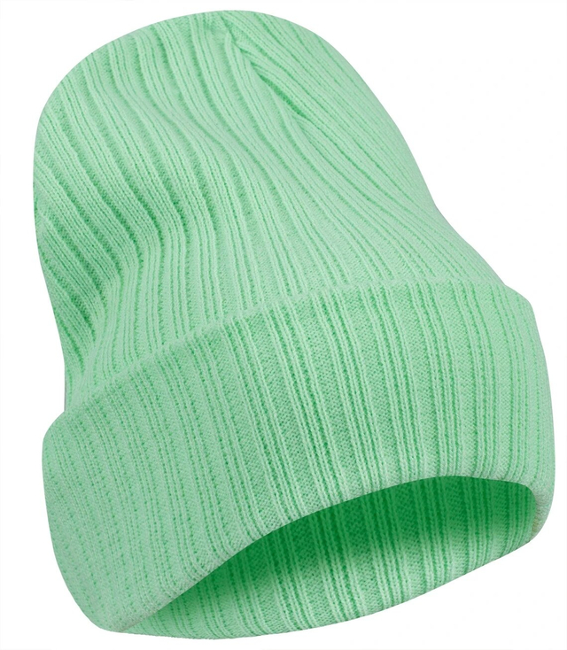 Czapka unisex Uniwersalna Beanie prażkowana dzianina