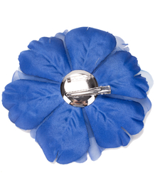 A huge flower brooch pin 15x15cm made of tulle