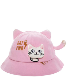 Children's hat cap with elastic CAT