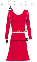 Beautiful loose asymmetrical dress ADELE