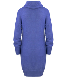 BASIC MIDI knit turtleneck sweater dress