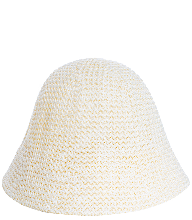 Braided straw hat BUCKET HAT