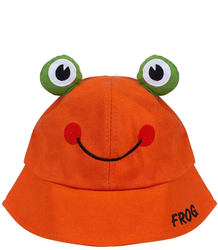 Children's hat deep cap frog eyes