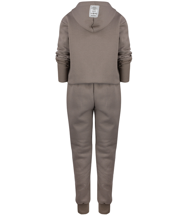 Sports tracksuit set fleecy cotton smooth oversize MIRABELL