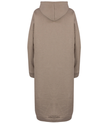 Warm Women's Sweatshirt Oversize Cotton Dress INEZ